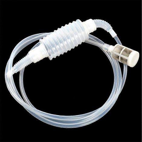 Flüssigkeits-/Kraftstoff-Umfüllpumpe – Großer Quetschsauger für Rasenmäher und zum manuellen Pumpen von Benzin, Wasser, Alkohol und mehr 23 x 16 cm (1/4)