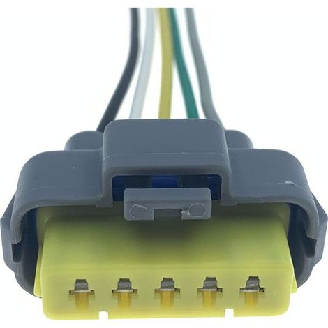 Bei 211PC053S4026 handelt es sich um einen 5-poligen Stecker für elektrische Fensterheber des Volkswagen Jetta, Modell DJ7051Y-2.8-21 (Einzelstecker).