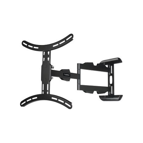 Support TV mural, pivotable, téles., bras long, 165cm (65"), jus. 25kg