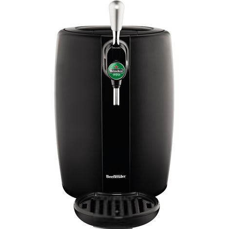 SEB – Tireuse à bière 70W noir – Système pression pour fûts 5L – Température fixe 4°C – Idéale pour soirées entre amis