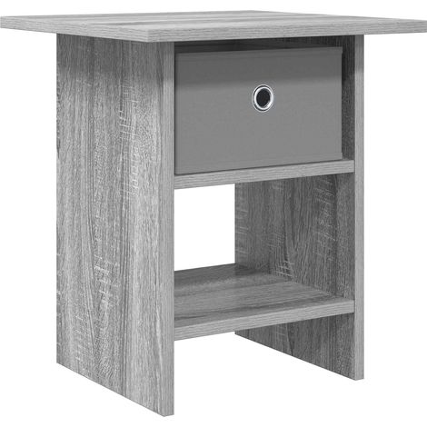 Maison Exclusive - Nachttisch Graues Sonoma 41 x 40 x 45 cm Holzw
