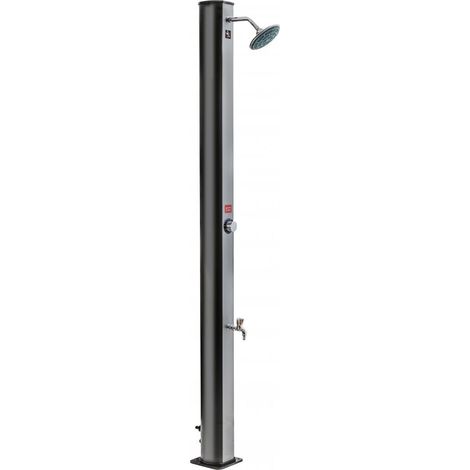 GRE – Douche solaire 35 litres en PVC – Installation facile – Pour extérieur – Énergie solaire – Douche chaude instantanée (1/5)