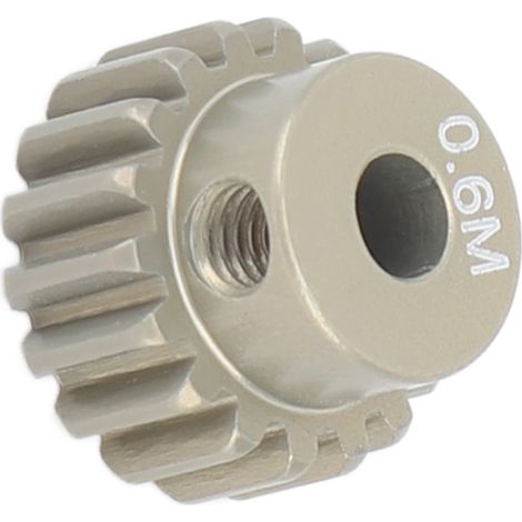 Pignon 0,6 pour moteur brushless à balais (arbre de 3,175 mm) pour crawler 1/8 et 1/10 (universel, 20 dents) (1/5)