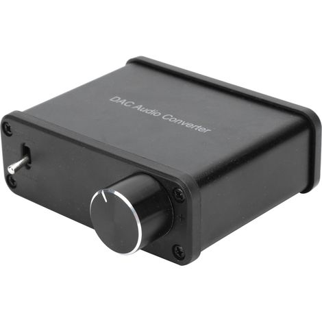 Amplificateur audio numérique-analogique avec simulation de fibre et de câble coaxial pour équipement RCA 3,5 mm (1/5)