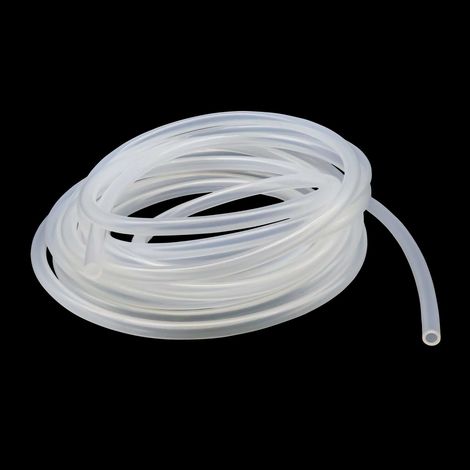 Tuyau en silicone flexible, 6 mm ID x 8 mm OD, longueur 8M, Tubes en Silicone, Tuyau eau-air, pour transfert de pompe (1/5)