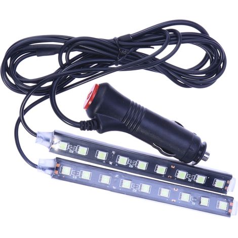 Lámparas LED blancas duraderas para crear ambientes en el interior del coche. (1/2)