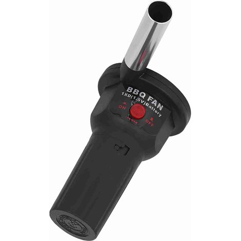 Soplador de parrilla USB ligero y portátil de 5 V para cocinas al aire libre con tubo de aluminio de 7,5 cm - Soplador de aire portátil para barbacoas, acampadas y picnics (176,34 cm) (1/5)