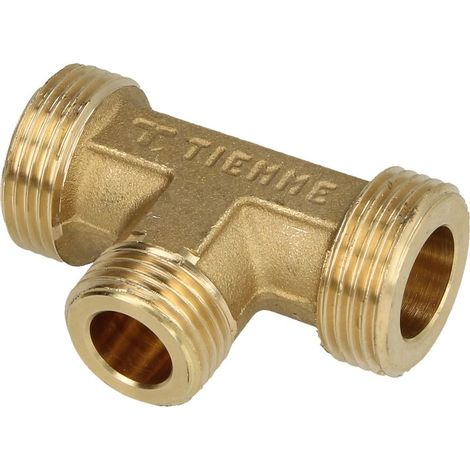 Té 3/4’’ FM x 1/2’’ FM x 3/4’’ FM modèle large pour tuyau solaire ondulé
