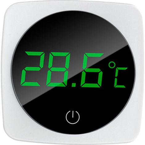 1pièce Thermomètre Digital Pour Aquarium Mesure De Température Précise Avec Affichage Led Thermomètre Pour Poisson Et Réfrigérateur Capteur Intégré Pour Changements (1/5)