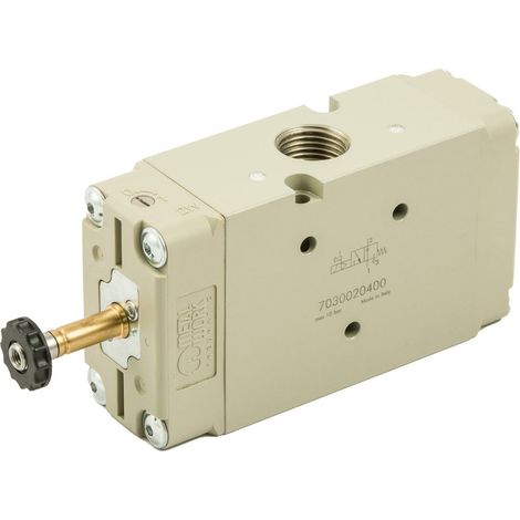 Riegler 3/2-Wegeventil, elektropneumatisch, monostabil, G 1/2, NO