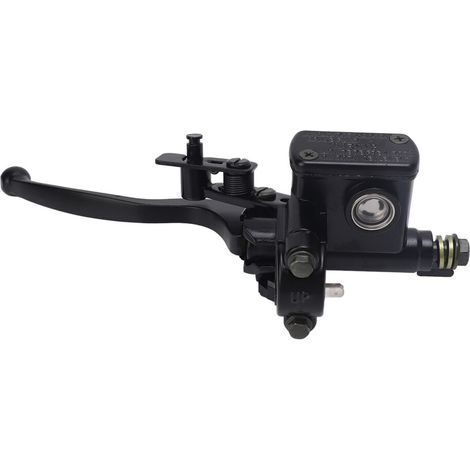 Convient pour le remplacement facile des leviers de frein, y compris le contacteur de feu stop, freinage silencieux, conception universelle, convient aux motos avec guidon de 7/8 pouce.