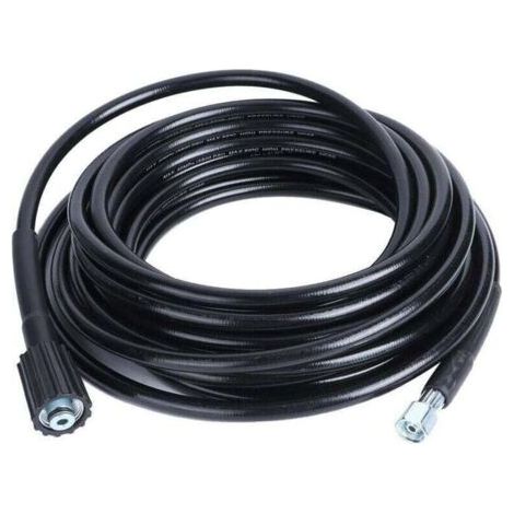 BARKBUSTERS Tuyau Haute Pression 10m, M22 Filetage - Flexible Nettoyeur Haute Pression Avec Connecteur Quick Connect de Type clic pour nettoyeurs Haute Pression Krcher K2 K3 (1/4)