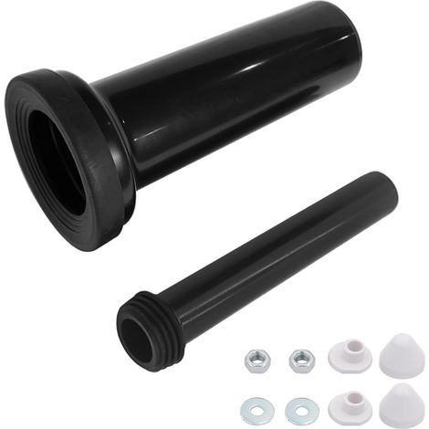 Kit de raccordement Vidage WC,Accessoires pour réservoir de toilette,Tuyau d'égout + tuyau de rinçage - 30cm (1/5)