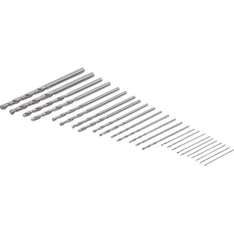Jeu de Forets Mini HSS 25 pcs 0,5-3,0 mm - Acier Rapide, Précision et Polyvalence,  - D-Work