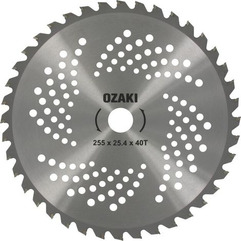 Cuchilla 40 dientes 25,5cm OZAKI