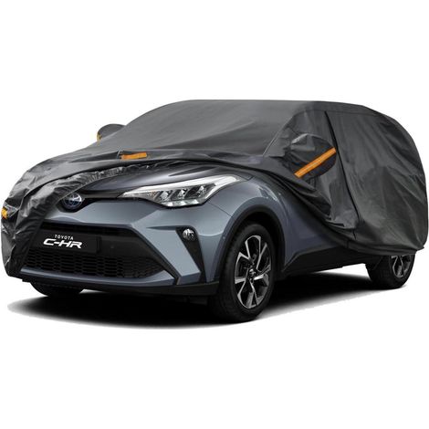Vollgarage Autoabdeckung wasserdicht atmungsaktiv für Toyota C-HR (2016-2025) Schwarz (1/5)