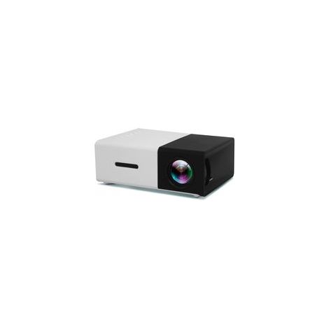 Projecteur domestique sur batterie, HD 1080p, compatible USB, AV et cartes SD, mini et portable, prise standard européenne. (1/5)