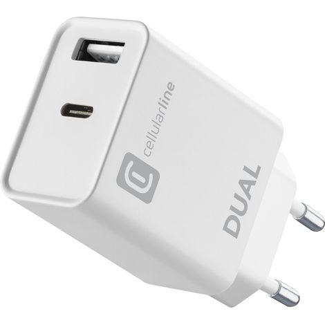 Wandladegerät Cellularline ACHIPHUSB2PD20WW (Restauriert A+)