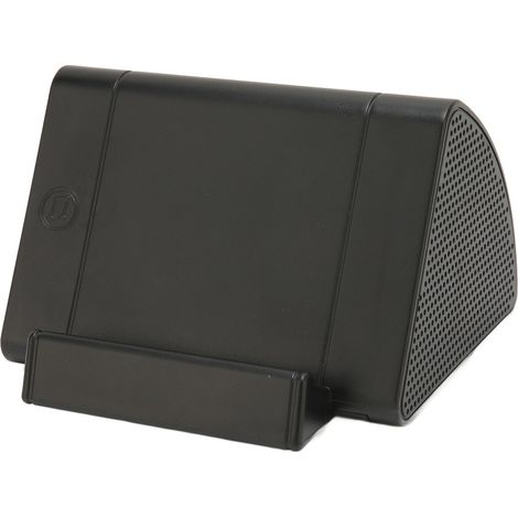 Mini haut-parleur sans fil pour téléphone, enceinte Bluetooth portable avec support, son puissant pour personnes âgées, connexion mobile facile. (1/5)