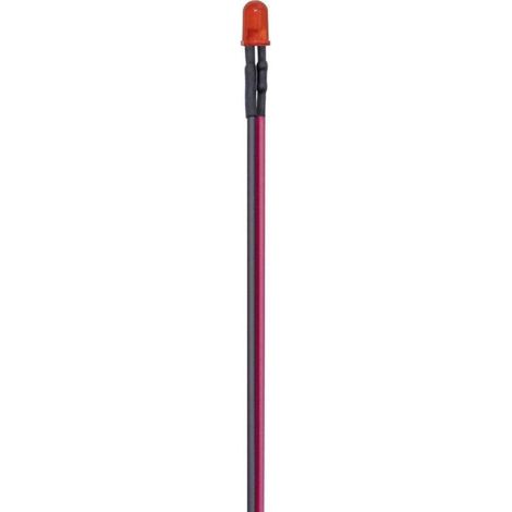 T1810O105 Assortiment de LEDs rouge rond 5 mm 800 mcd 35 ° Q758752