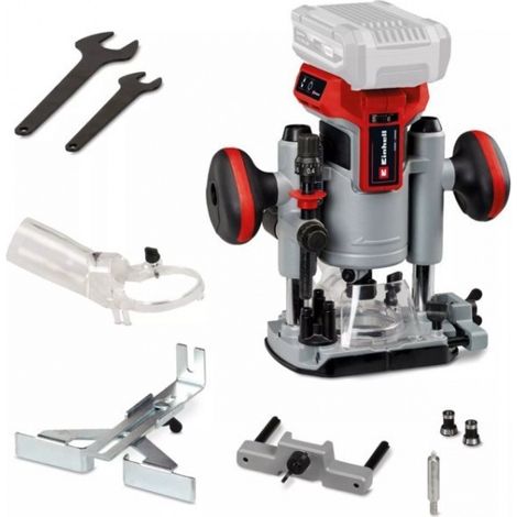 Einhell Professional Fresatrice verticale a batteria TP-RO 18 Li BL-Solo Power X-Change (18 V, alt. di sollev. 35 mm, motore Brushless, incl. guida parallela, senza batteria e caricabatteria) (1/10)