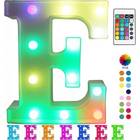 Bande lumineuse LED multicolore Qinwei avec télécommande, idéale pour les fêtes, les bars et la décoration intérieure --- Multicolore E (1/5)