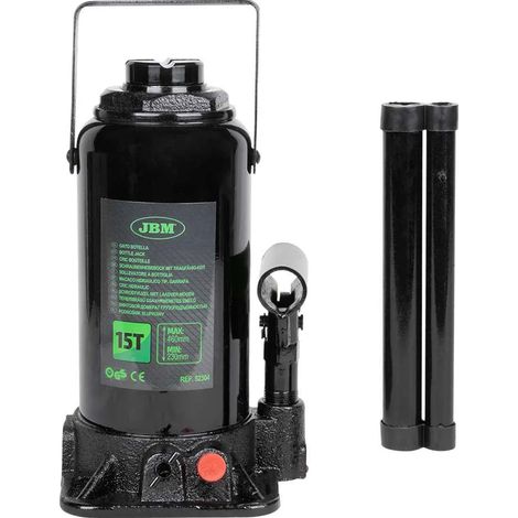 Crick a bottiglia jbm 15t capacità 15 ton design compatto