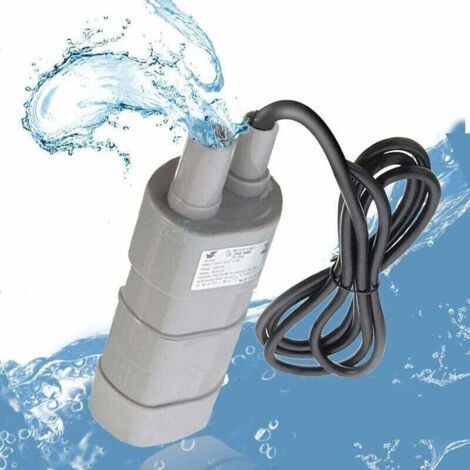 Submersible Pompe à Eau, Pompe immergée 12v,600L / H mini pompe a eau electrique pompe puit,pour camping-car, étang, aquarium, fontaine daquarium (1/4)