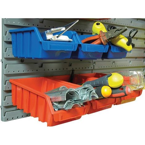 Boîte de rangement - Ecobox moyenne Rouge (1/5)
