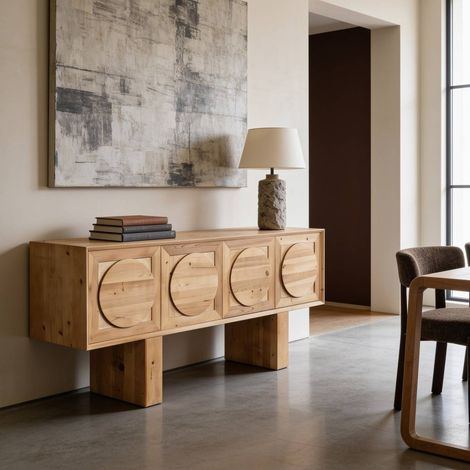 Buffet en bois recyclé Sigrid (1/5)