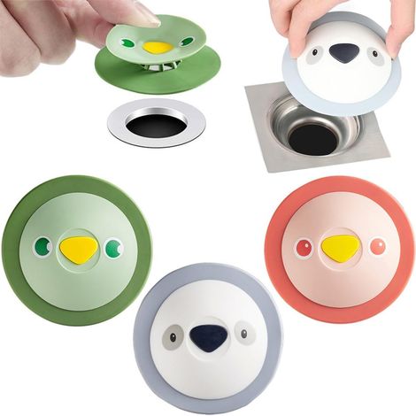 Bouchon Baignoire, Bouchon Douche, 3pcs Bouchon de Trop-Plein, Entretien des Éviers, et Couvercle de Drainage (1/5)