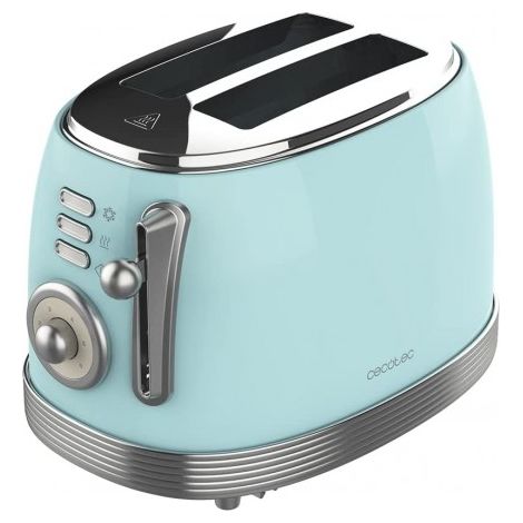 Tostapane verticale Toast&Taste 800 Vintage Light Blue Cecotec (1/5)