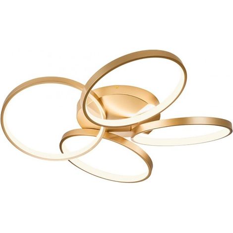Plafonnier led dimmable redo group espiral 01 2681 2682 2683, finition métal or mat (1/5)