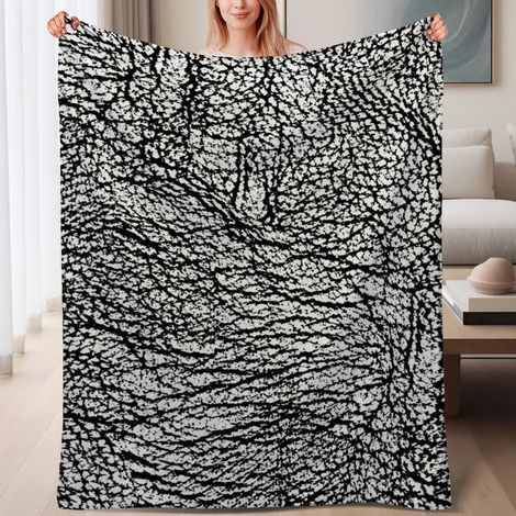 Couverture de lit en polaire, couverture de luxe douce en microfibre pour le printemps, décoration intérieure, cadeau idéal pour femmes hommes, 6080 pouces (1/4)