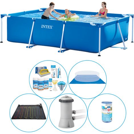 Rechteckiger Frame Pool - 300x200x75 cm - 5-teilig S20836