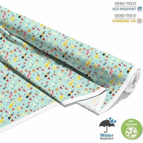TESSUTI DECORATIVI PER ESTERNI OXFORD - Motivo Cocktail  DX8510 (1/5)