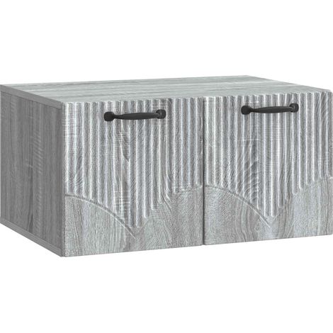 Maison Exclusive - Mobile Porta TV da Muro Grigio Sonoma 59,5 x 41 x 30 cm (1/5)
