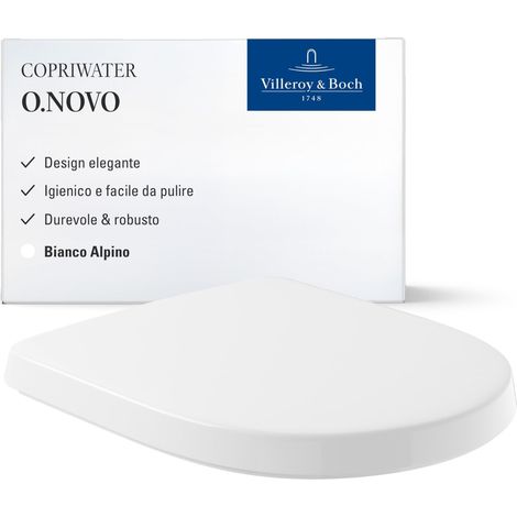Villeroy & Boch 9M396101, Sedile Copri-Wc Bianco (1/5)