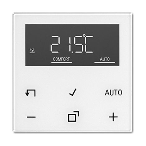 Jung LB-Management Thermostat d'ambiance-Display, Serie AS/A, alpinweiß A 1790 D WW