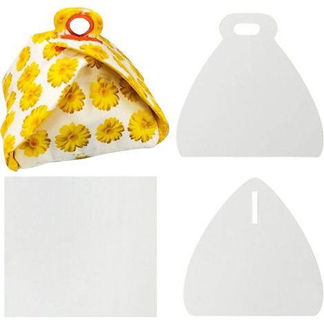 Kit de gabarits de matelassage, gabarit de couture pour boîte cadeau, règle pour boîte en PET, accessoires de couture, gabarit de règle pour patchwork, gabarit de règle pour boîte Bento (1/5)