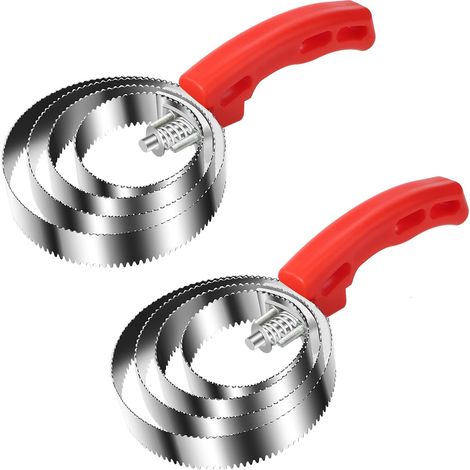 Brosse à Curry Double Face - Lot de 2 - Métal Robuste - 4 Anneaux pour Toilettage Profond - Chevaux et Bétail - Couleur Argent (1/5)