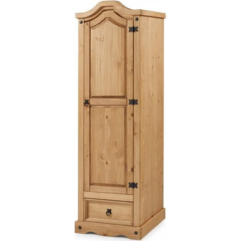 Corona 1 Door 1 Drawer Arch Top Wardrobe (1/4)