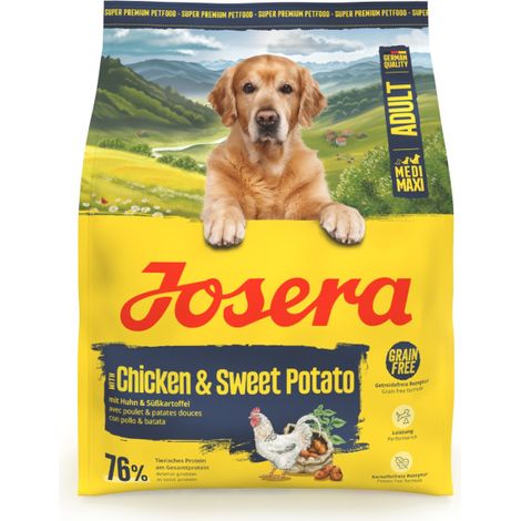 Josera Hundetrockenfutter Adult Medium 900 g Huhn & Süßkartoffel
