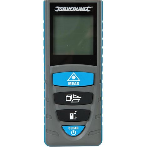Telemetre Laser NumeriqueMetre Laser SILVERLINE 727787 (1/4)