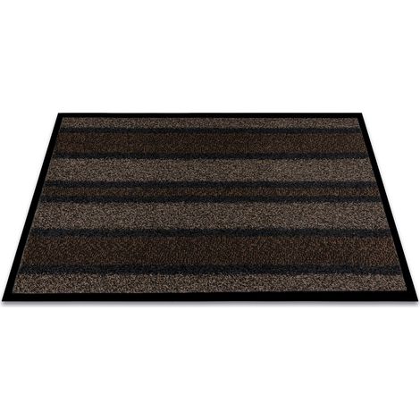 Alfombrilla antideslizante ARIZONA 401 exterior, interior - marrón brown 50x80 cm
