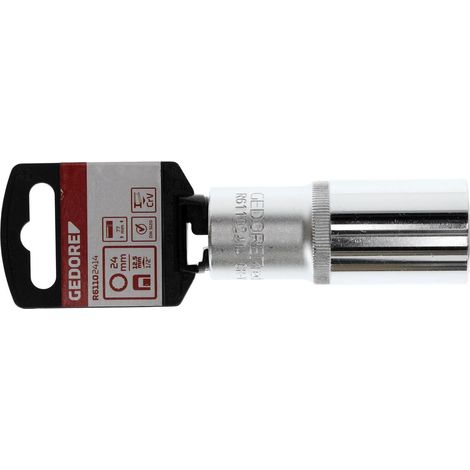 R61102414 Vaso para llave de vaso 1/2" 12 caras 24 mm longitud 77 mm (1/4)