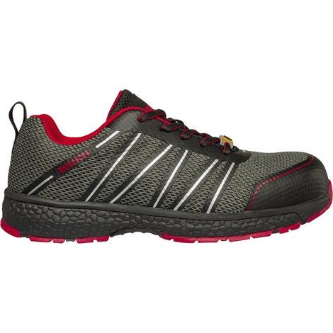 Bennon Vectra S1P ESD NM Grau/Rot Low 38 Arbeitsschuhe (1/5)