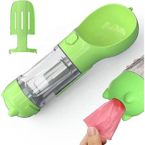 Bouteille d'eau portable pour chien, gobelet de voyage, pour boire de l'eau, pour l'extérieur (1 pièce)