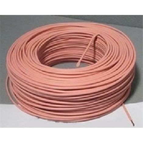 Cavi 100 metri cavo unipolare cordina fs17 rosa sezione 1x1.5mmq n07v1,5ro/b100 fs17-1,5ro/b100,5ro/b100