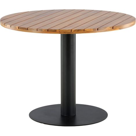 Table de Jardin en Bois "Cot" 100cm Naturel